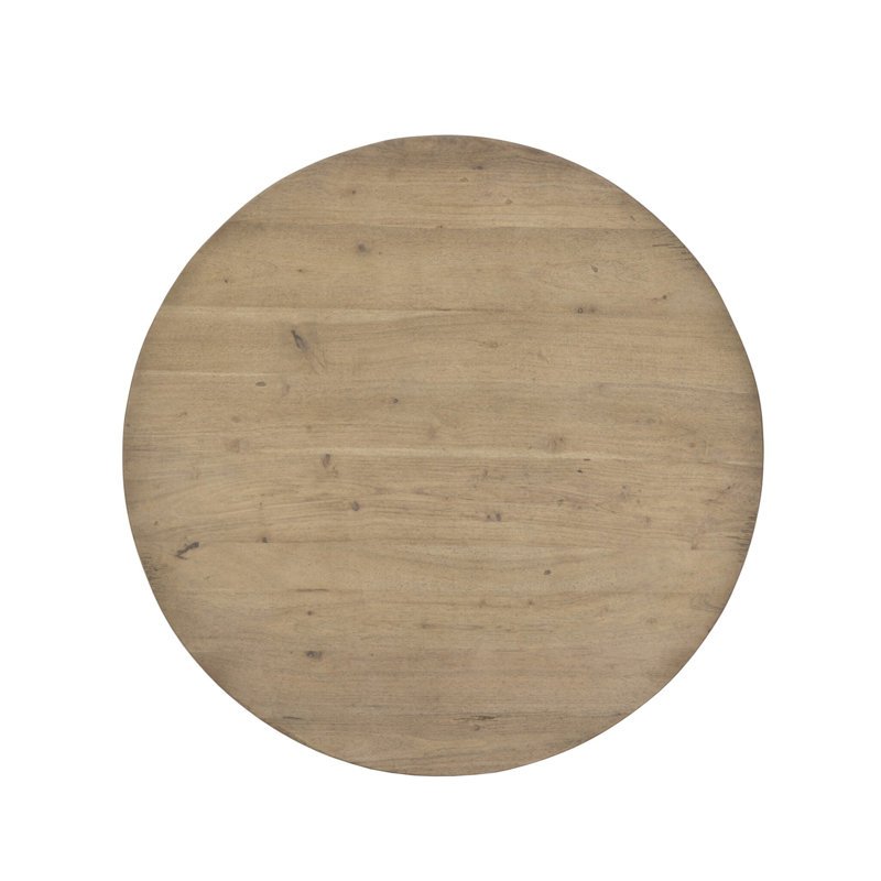 Barron Solid Wood End Table,  Light Mixed Reclaimed