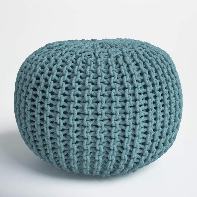 Repose-pieds Anely, Turquoise