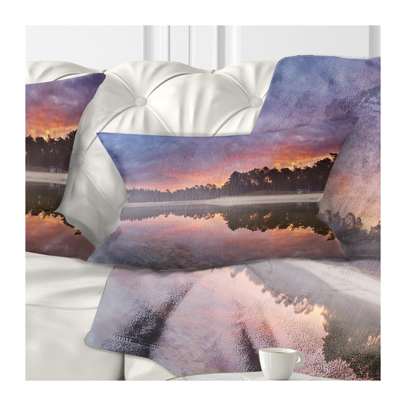 Coussin Schafer Landscape Quiet Lake