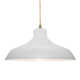 Fallon Single Light Ceramic Dimmable Pendant