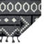 Tapis gris en laine fabriqué à la main Oneil-1664112031