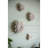 Handmade Ceramic Flower Wall Decoration In Cream - Appealing For Accent Distinctive-974666302