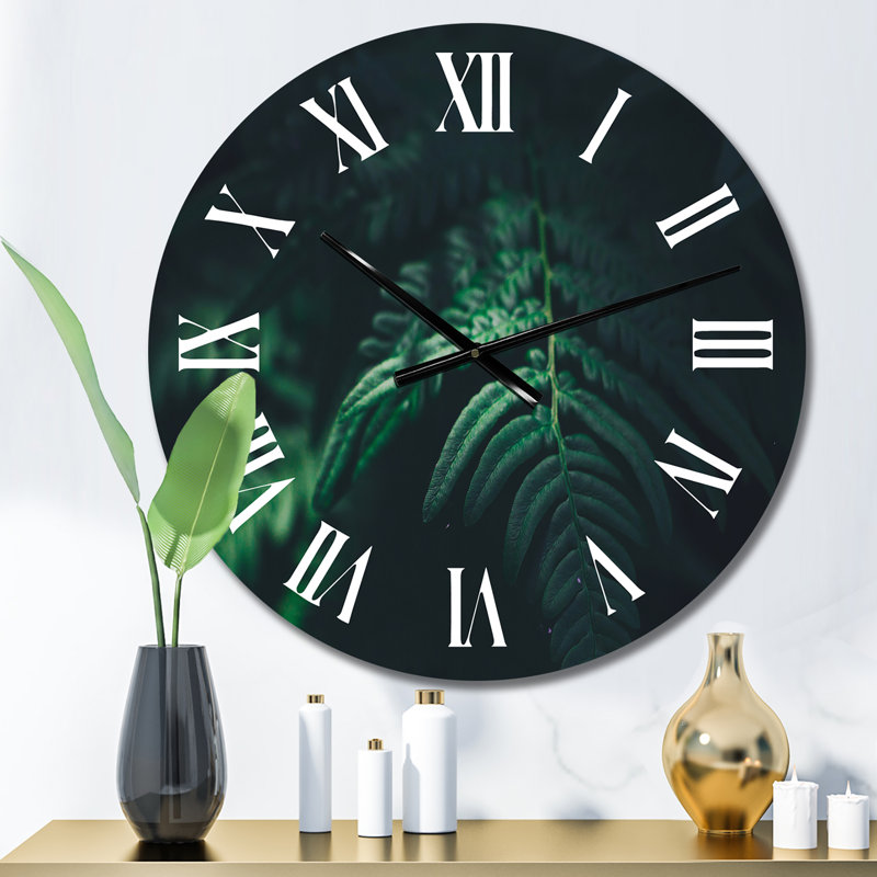 Horloge murale tropicale, Petit
