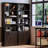 Manito Bookcase with Door-552369690-556927442