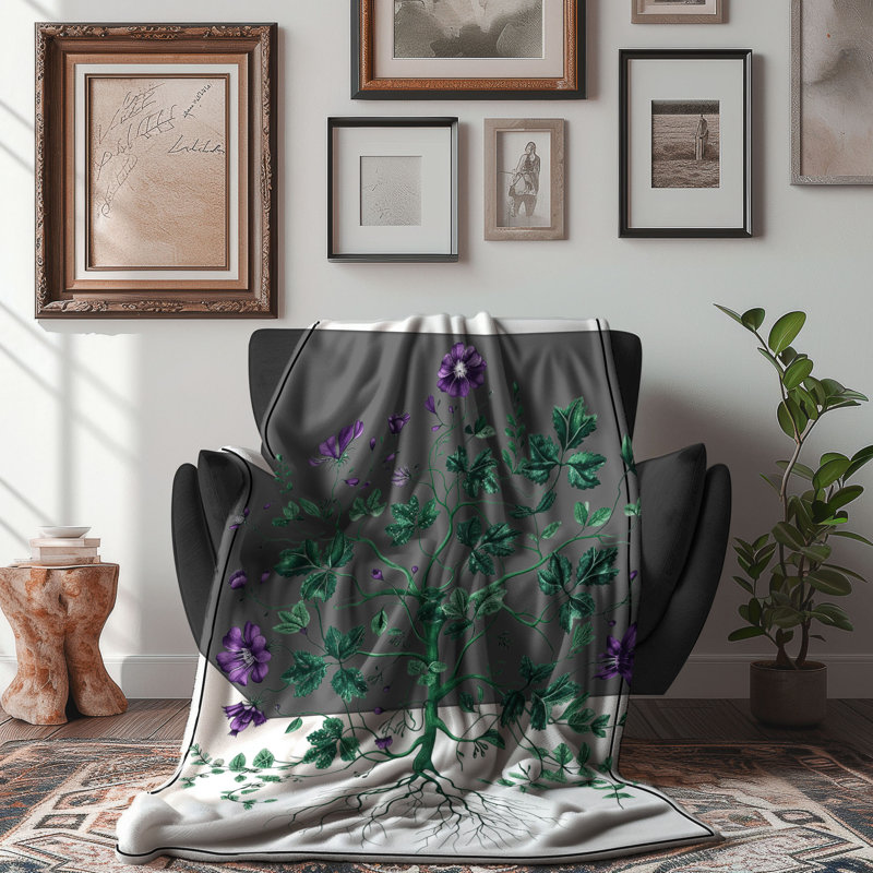  Couverture Wholesome Herb Art, Grand lit