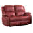 Red Faux Leather
