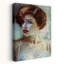 «Dreamy Redhead Portrait», impression délicate de portrait élégant-1892624499