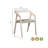Hollingsworth 18.5'' H Solid Wood Armchair-1314429621