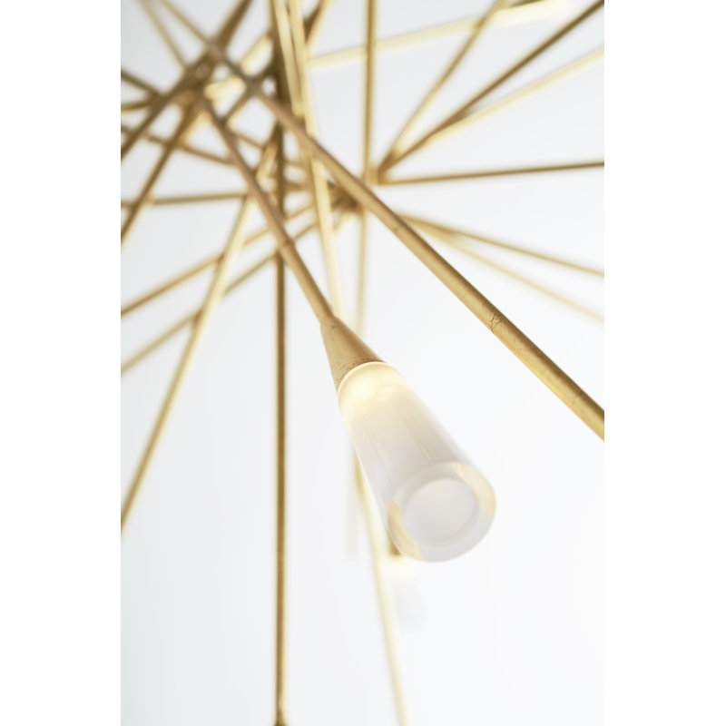Chapman & Myers Stellar Large Chandelier, Gold