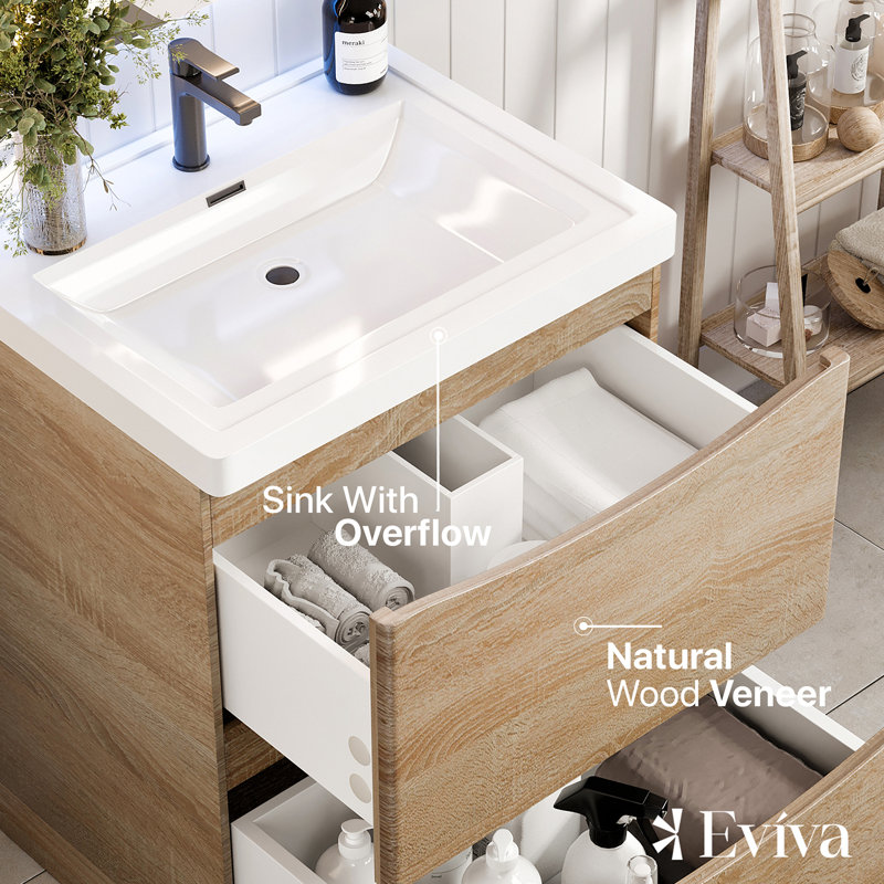 24" Single Bathroom Vanity Set