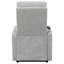 Fauteuil inclinable capitonné