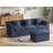 Boneless 112" Modular Cloud Sectional Couch with Ottoman, No Assembly Required Upholstery Sofa-158806706-152785459