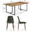 Modern 9-Piece 78.7" W Rectangular Dining Set-58700141