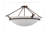 Almeria Acrylic Semi Flush Mount