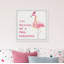 Dreaming Pink Christmas - Single Picture Frame Print-480692008