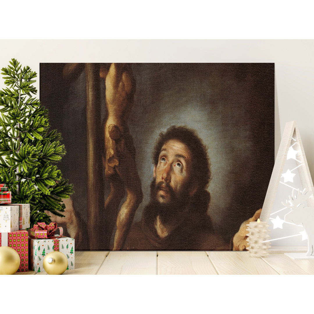 Saint Francis Canvas Wall Art, Gallery Wrapped Matte Print, Ready to Hang, Archival Quality, Religious Art, Statement Piece, Modern Decor