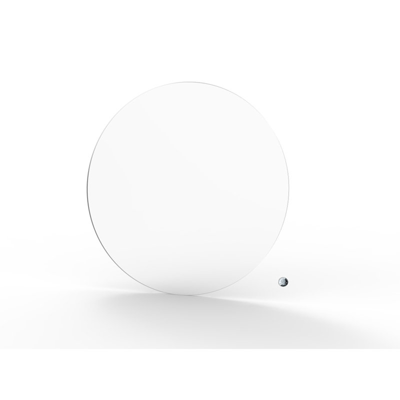 Disque rond en plexiglas transparent, 22 po x 22 po x 1/8 po