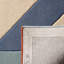 Tapis ivoire / bleu / rouge / jaune en laine touffeté à la main Tripoli-2129306391