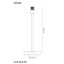 Lisette Metal Lamp Base Lamp-33400823