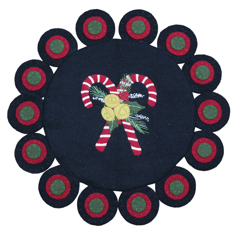 Tapis de chandelle fantaisie sans parfum Candy