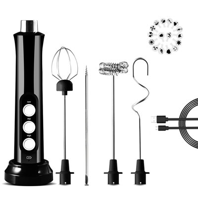 BONYOUN 3-Speed Manual Frother