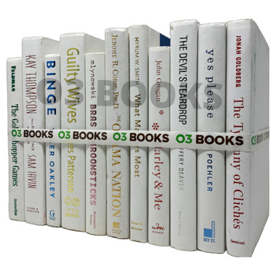 White Decorative Books