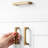 3 Inch Antique Brass Cabinet Pulls Kitchen Handles 10 Pack 3126，Vintage Brass Drawer Pulls, Small, Round & Smooth, Easy Install, Solid Cabinet Hardware, for Dresser Cupboard Bathroom Vanity