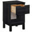 Latitude 38cm W Solid Wood Bedside Table