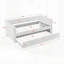 Lit de jour avec couchette escamotable, canapé-lit capitonné en tissu Boucle pour une assise et un sommeil polyvalents et confortables-942937318