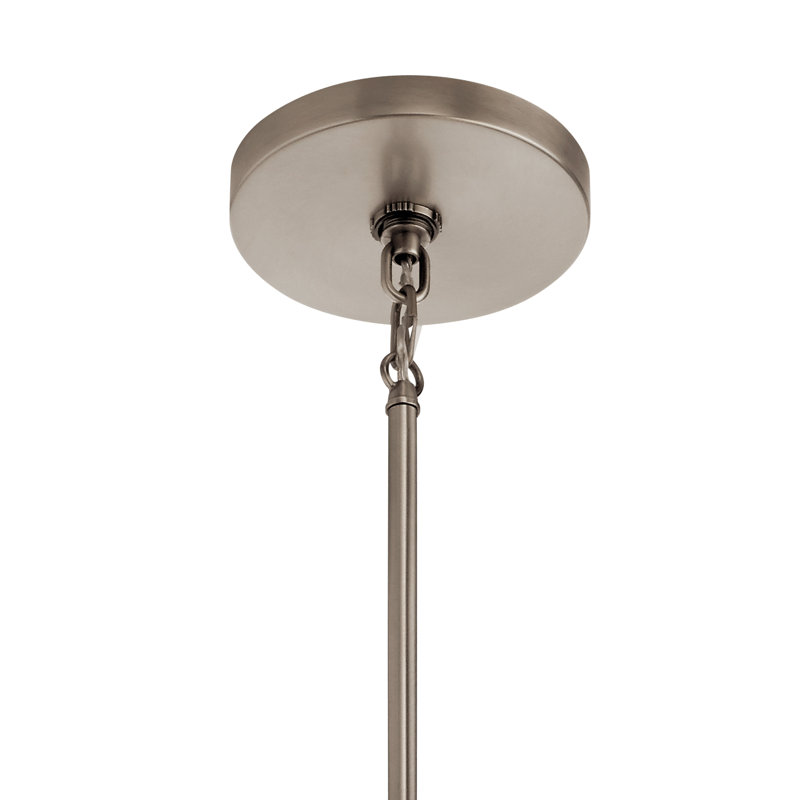 Lustre classique à 6 lumières de style bougie Artem, Étain classique