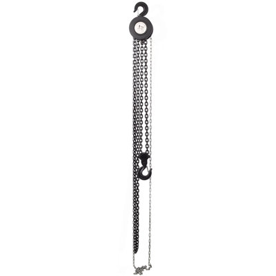 Chain Hoist 4400Lbs 2T Capacity 10Ft With 2 Heavy Duty Hooks,Manual Chain Hoist Steel Construction