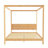 Hanhalyn Solid Wood Canopy Bed-1633664710-1635201183