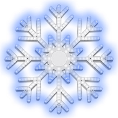 Twinkle Lighted Window Décor