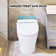 Heated Seat Smart Toilet  Without Bidet