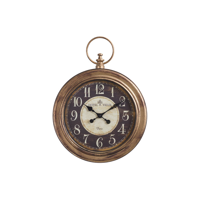 Horloge ronde, horloge murale, traditionnelle