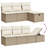 Vidaxl Garden Sofa Set Poly Rattan Large Modular Garden Sofa Set