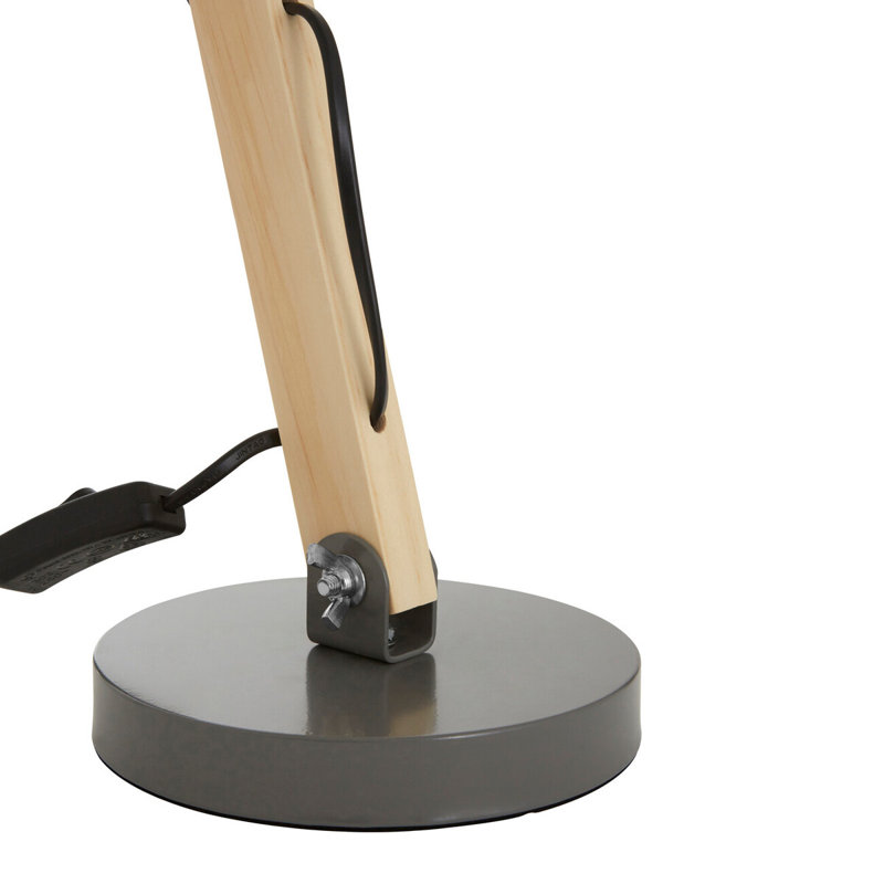 Adjustable Desk Lamp, Grey