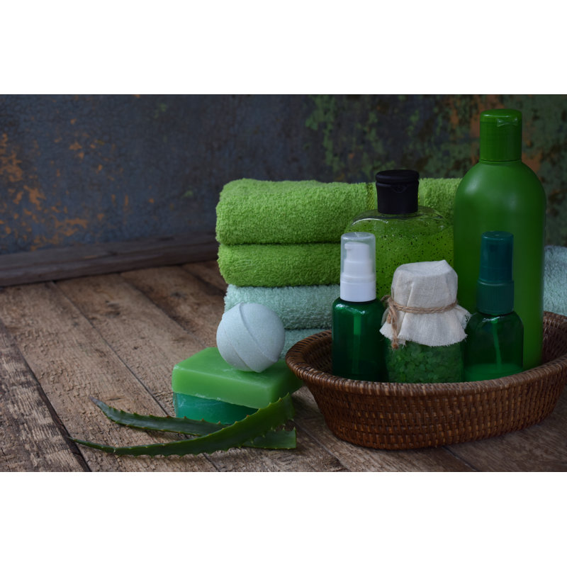 Beauty Treatment Products - Wrapped Canvas Print, 81cm H x 122cm W x 3.8cm D
