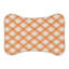 Tapis d'alimentation en forme d'os bleu marine Fiery