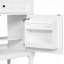 Meuble-lavabo autoportant de 36 pouces avec lavabo en céramique, tiroir rabattable, tablette réglable et structure en bois d'hévéa durable-129184425