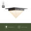 Mineral 8-in Brass Flush Mount-742885805-742885804
