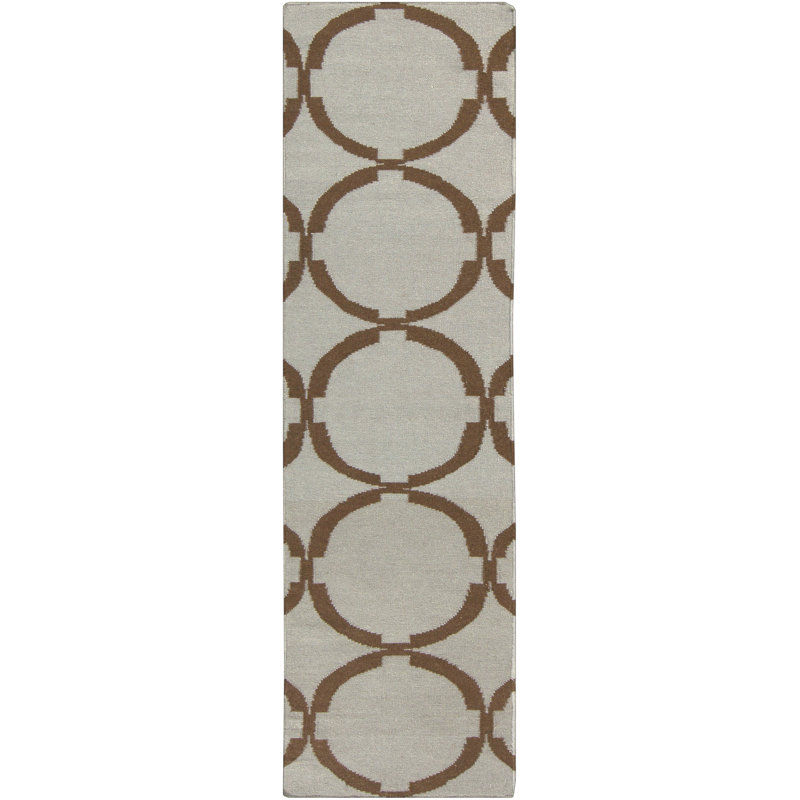 Collins Wool Geometric Indoor Rug, Runner 2'6" x 8'