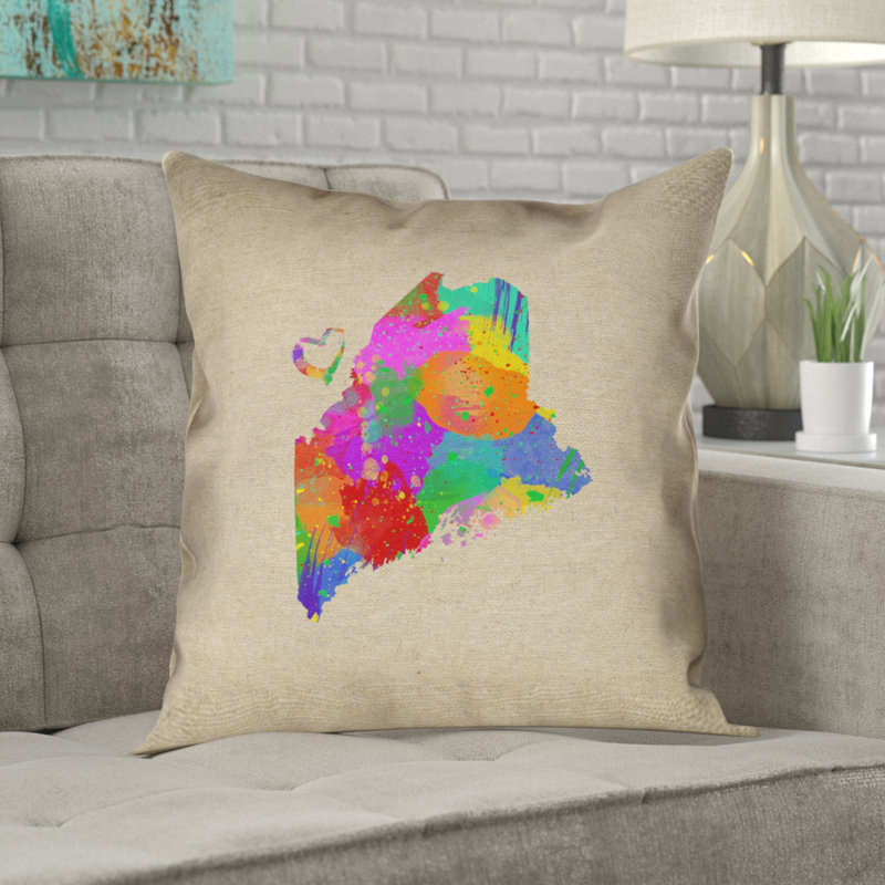 Coussin Katelyn Smith, 18 po x 18 po, Sergé de coton, Housse
