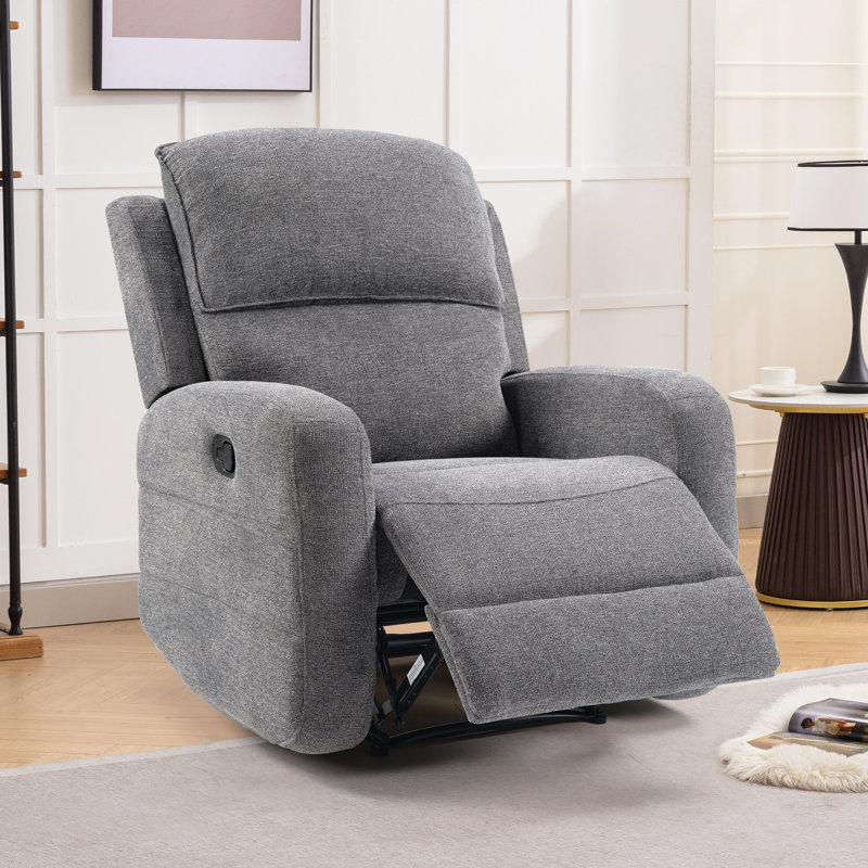Fauteuil inclinable manuel l 34,3 po Layelle, Gris