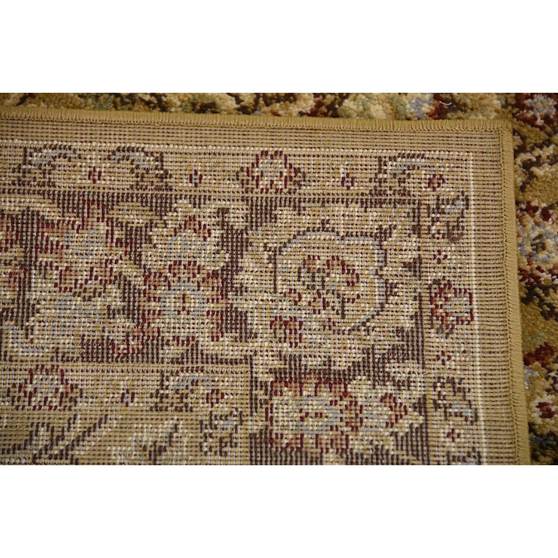 Tapis oriental rouge / beige Odyssey, Rectangle 3 pi 3 po x 5 pi 3 po