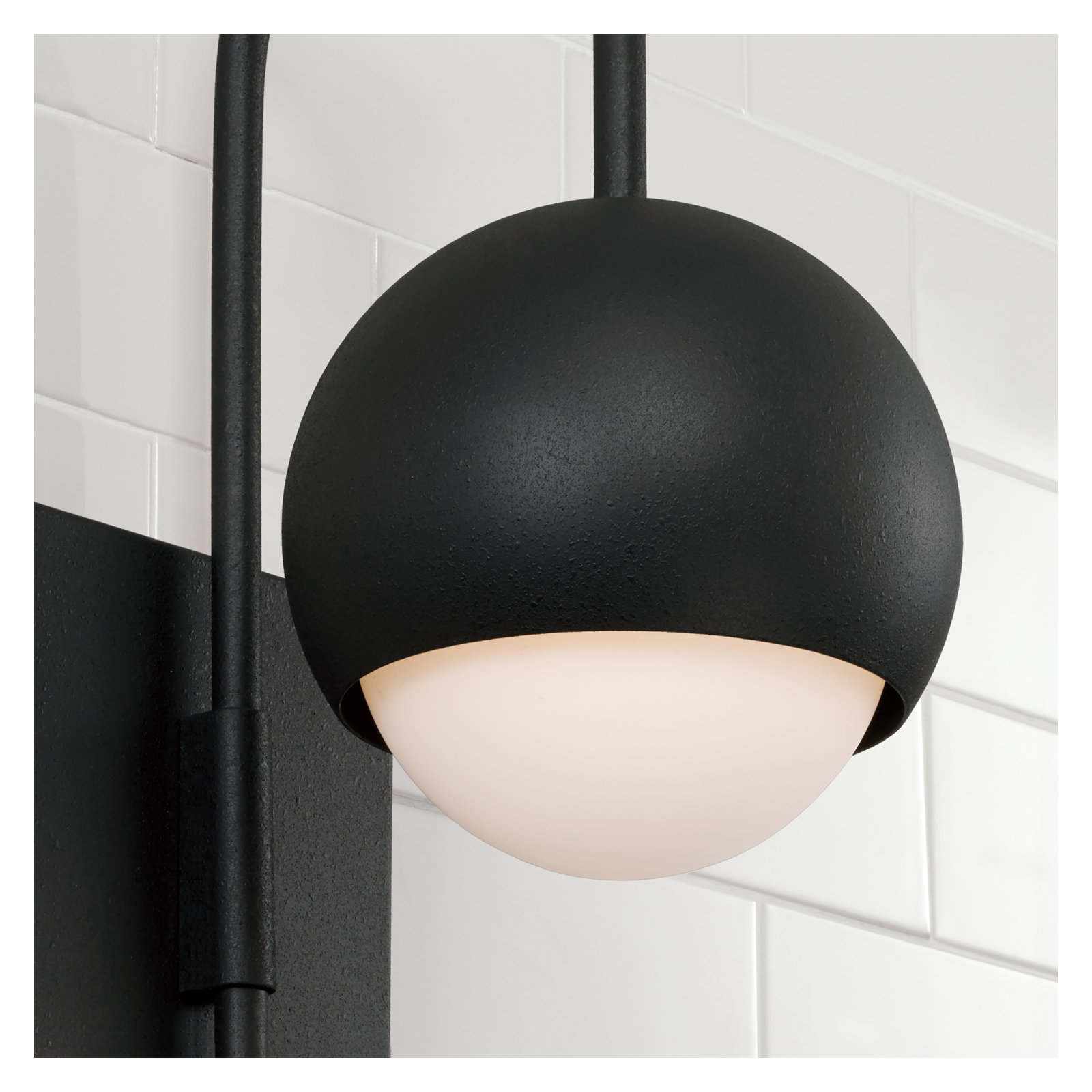 Dolby Single Light Glass Dimmable Barn Light