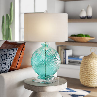 Lampe de table transparente en verre et cristal Climax