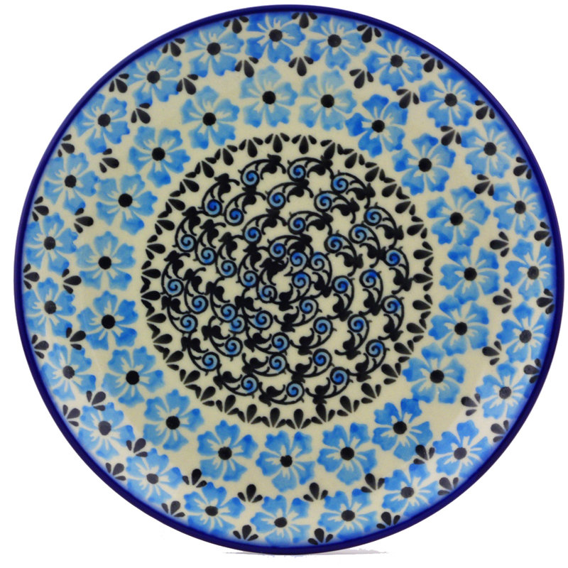 Assiette plate 7,5 po polonaise potter