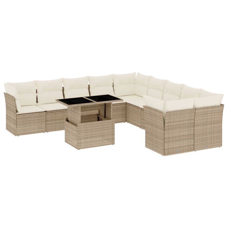 Ensemble de canapé de jardin Vidaxl
