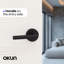 Stark Privacy Door Lever Modern Concealed Design For (Bed & Bath) – Sleek Minimalist Style in Matte Black-114645504
